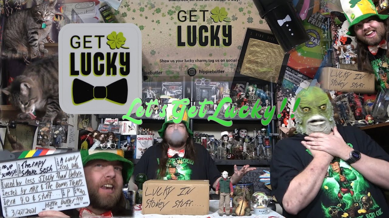 Stoney And Unboxing the Get Lucky Butler Box from Hippie Butler, March 2021