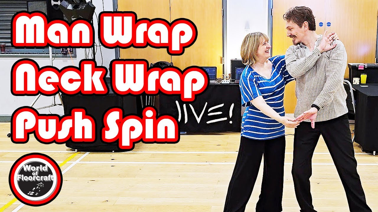 Intermediate Modern Jive - Man Wrap Neck Wrap Push Spin