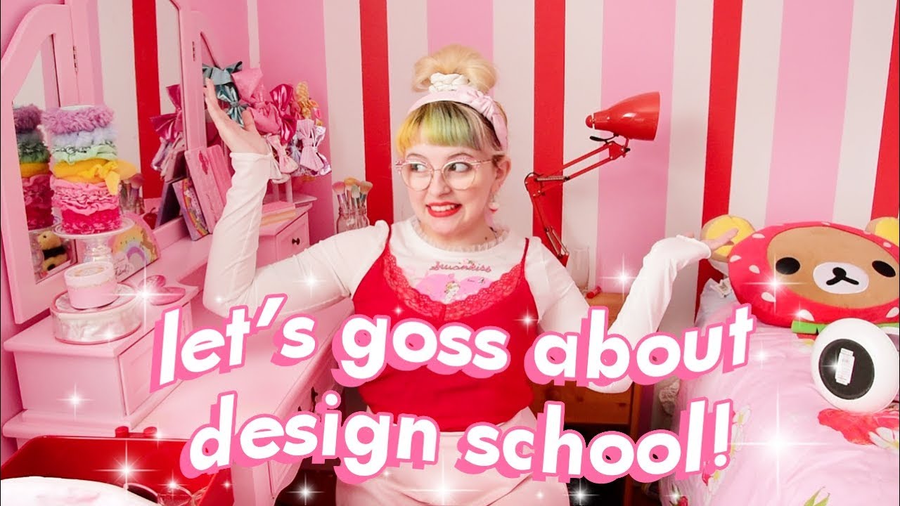 Talking about Design School and Cleaning my Disgusting Make Up Table