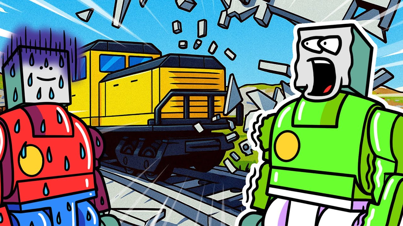 The LEGO Train is Starting To Fight Back?! (Brick Rigs)