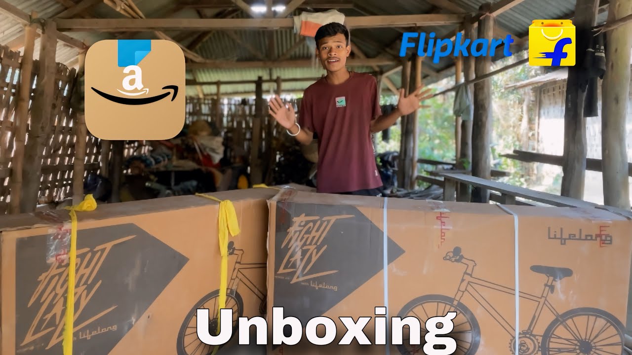 Unboxing 2 lifelong cycle from Amazon and Flipkart !!