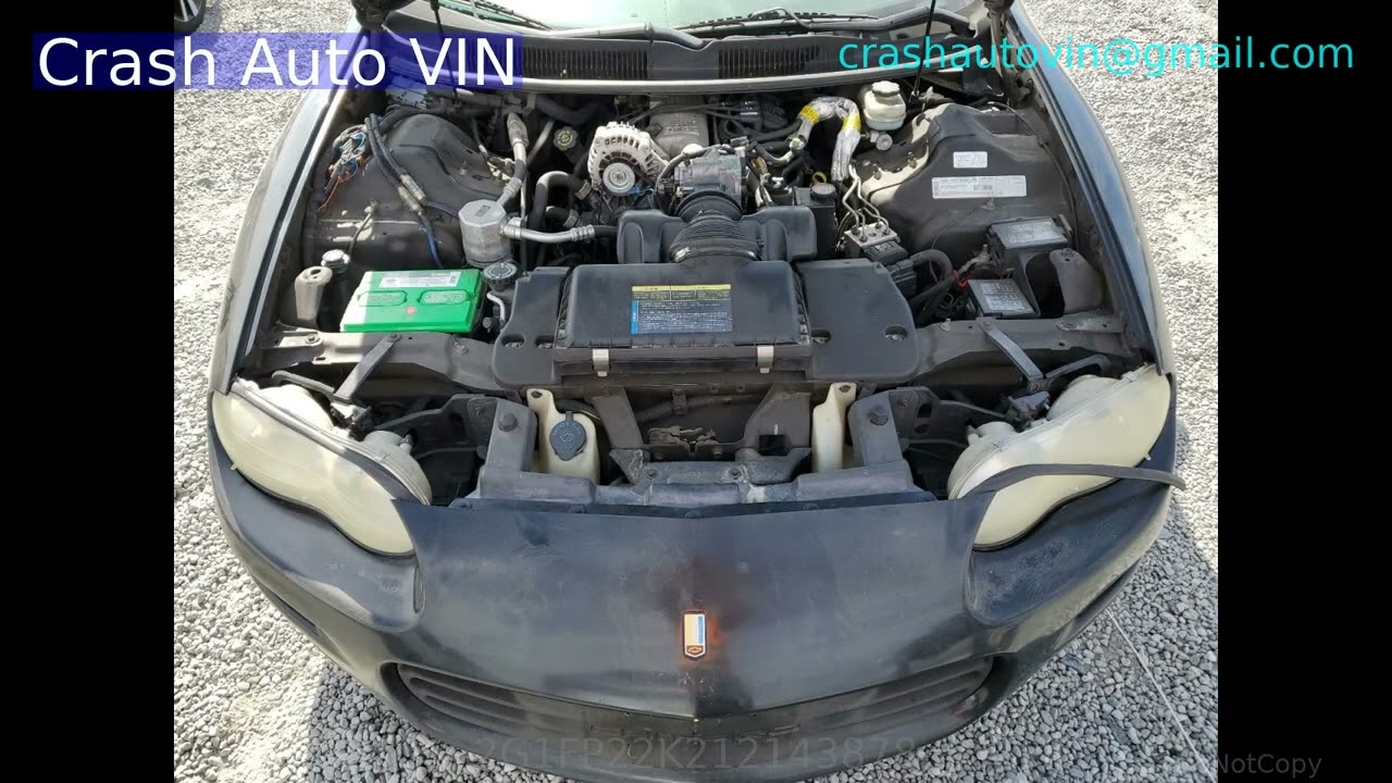 2G1FP22K212143878 Chevrolet 2001 CAMARO