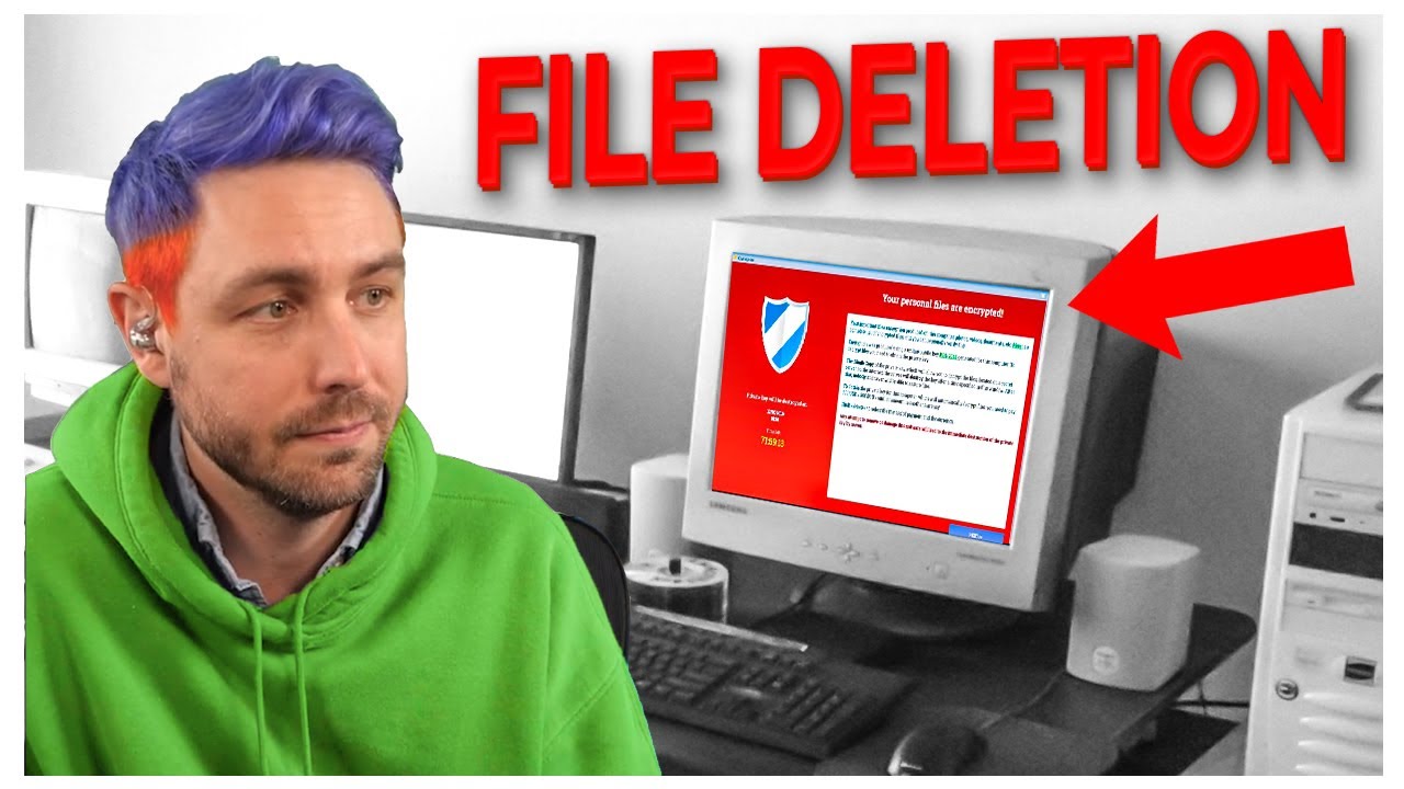 deleting IMPORTANT scammer files