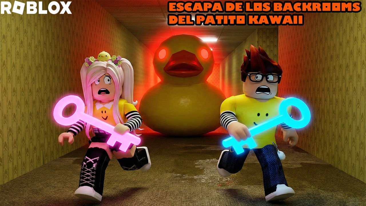 Escapa de los Backrooms del Pato Kawaii! Bueno NO MUY KAWAII! JEJE🤭