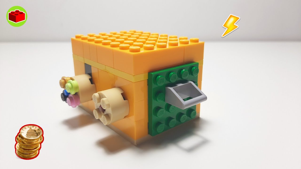 Build LEGO Working Combination Safe (No Technic)