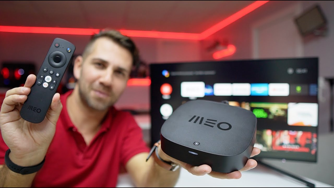 A NOVA Caixa Android TV da MEO Está Ainda MELHOR !!! Netflix 4K - 2022
