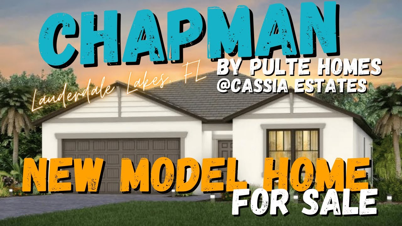 Pulte Homes - Chapman - 1662 SF, 3 Bedroom, 2 Bathroom, New Construction Home - Lauderdale Lakes, FL
