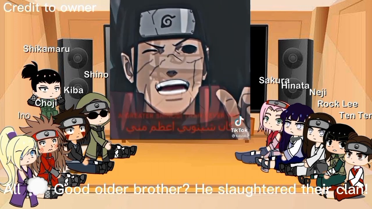 Naruto's friends react to Sasuke's past/present/future||VIDEO2/PART2||
