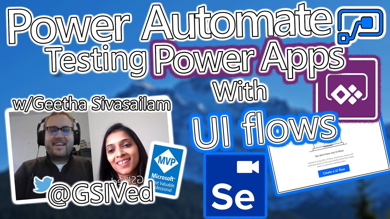 Power Automate Tutorial - Testing Power Apps with UI flows