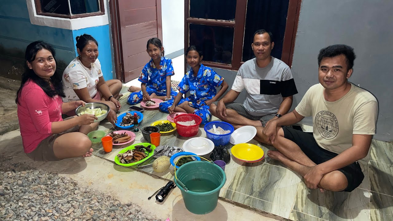 BBQ Malam Minggu sekaligus Jenguk Bujang Sigat Jatuh Dari Motor 