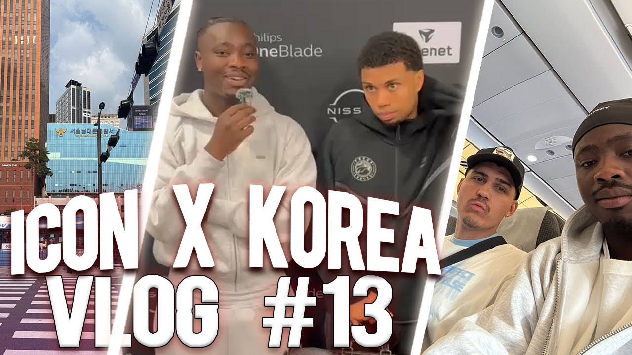 Icon League X Korea Flug + Ankunft