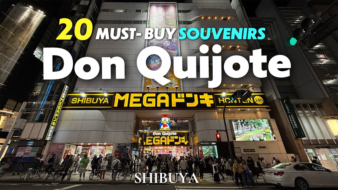 BEST 20 MUST BUY SOUVENIRS at Shibuya MEGA Don Quijote｜Japan Ultimate Guide 2025