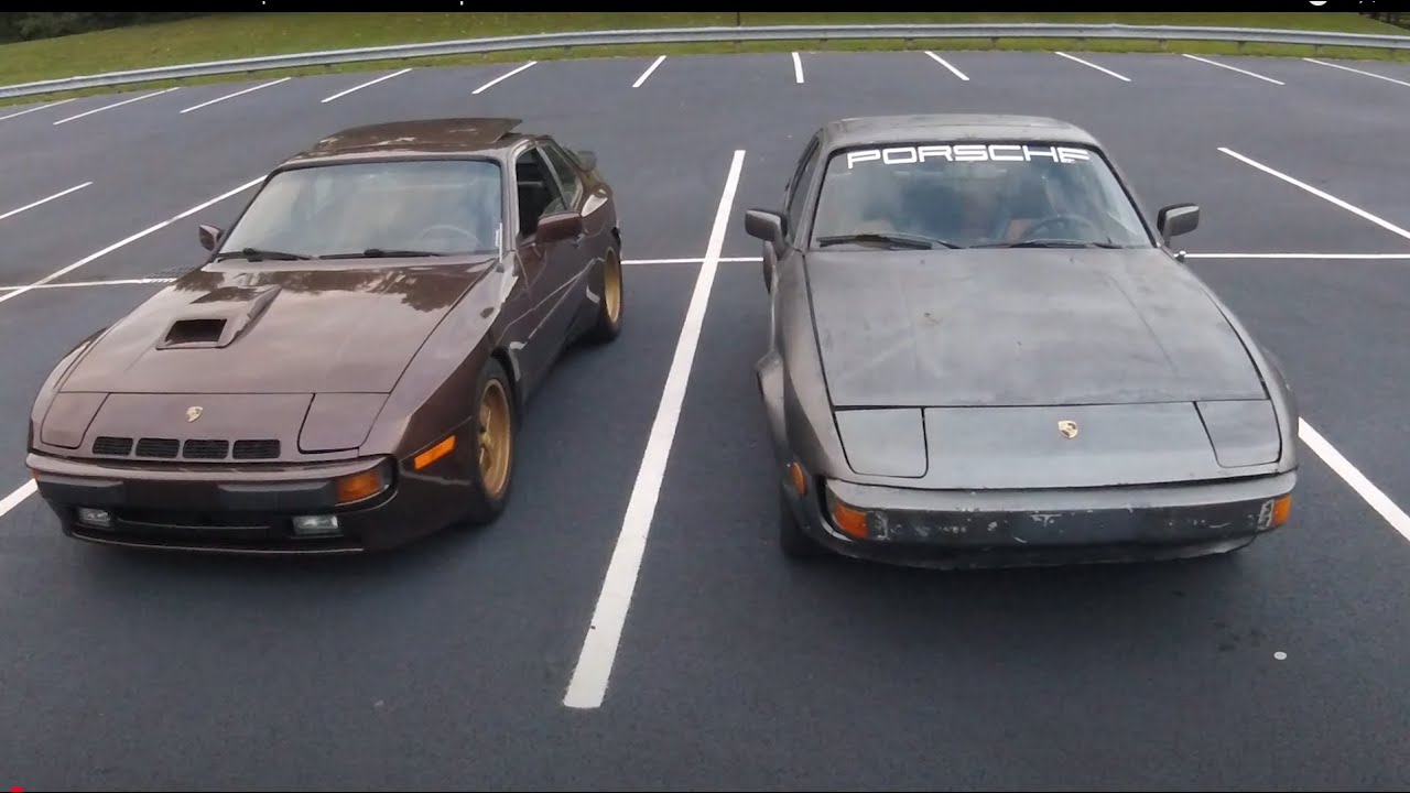 1978 Porsche 924 2.0 vs 1985 944 2.5