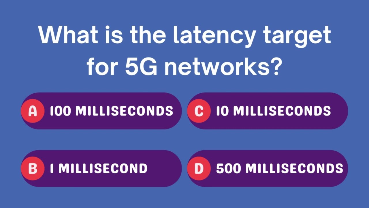 5G Network Latency: The Need for Speed