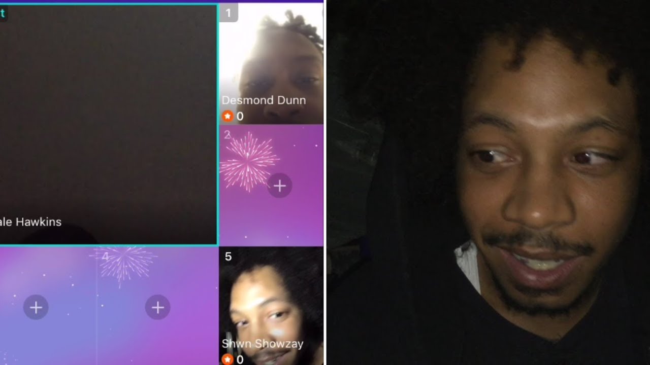 Bigo Live App Random Live Group Video Chats Part 6 (Drug Head, Desmond's First Welcoming) 😂😂👌🏽