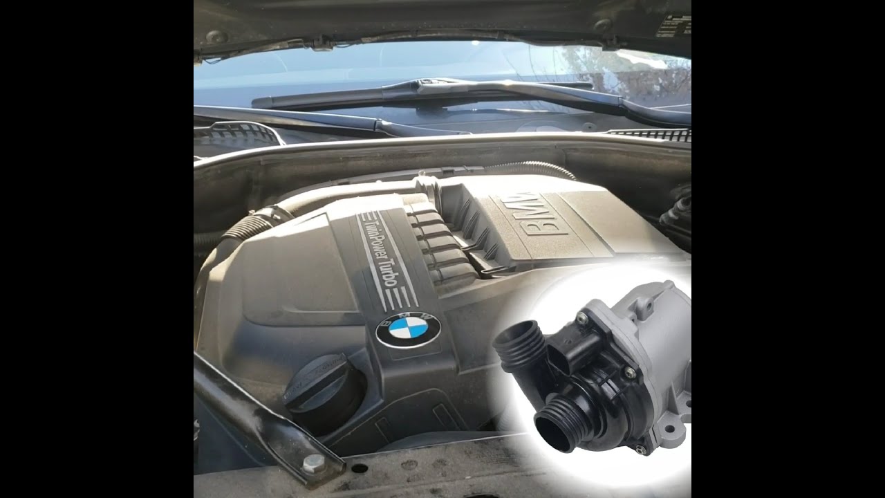 BMW 535i Xdrive F10 water pump replacement