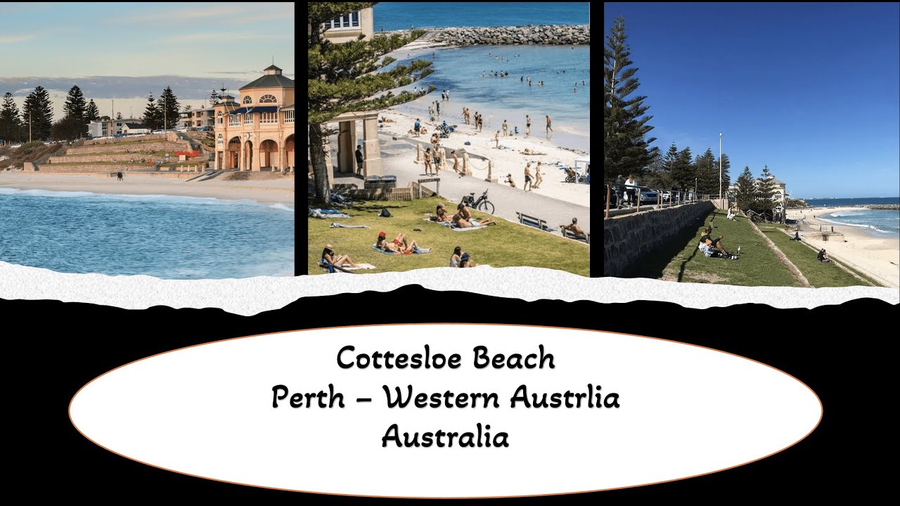 Perth's iconic Cottesloe Beach | Perth Beaches | Perth | Western Australia | Australia | 4K Video