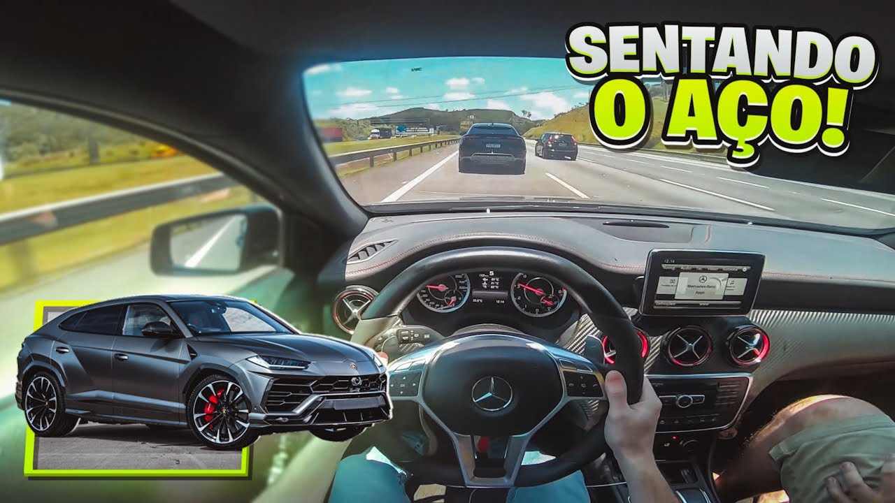LAMBORGHINI URUS STAGE 2 COM ESCAPE E 750CV ACELERANDO TUDO NA PISTA 👍