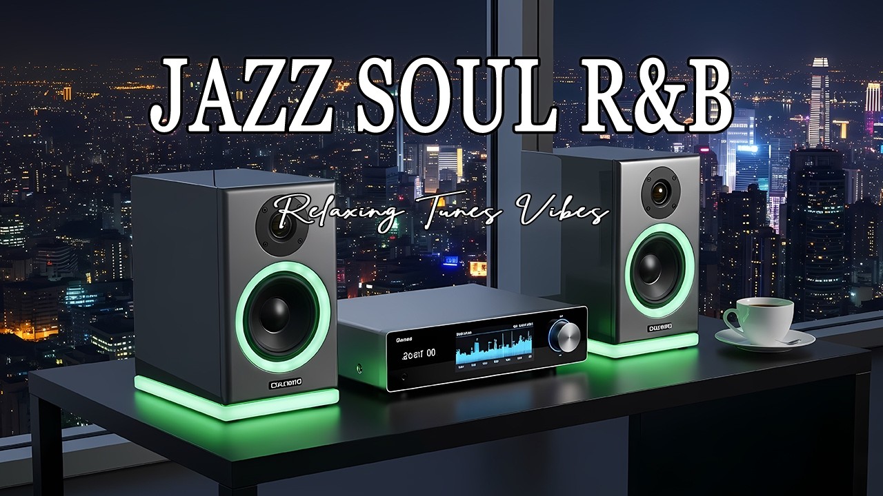 Smooth Jazz & Soulful R&B – Relaxing Tunes & Vibes for Concentration, Focus & Chill Nights 🎧