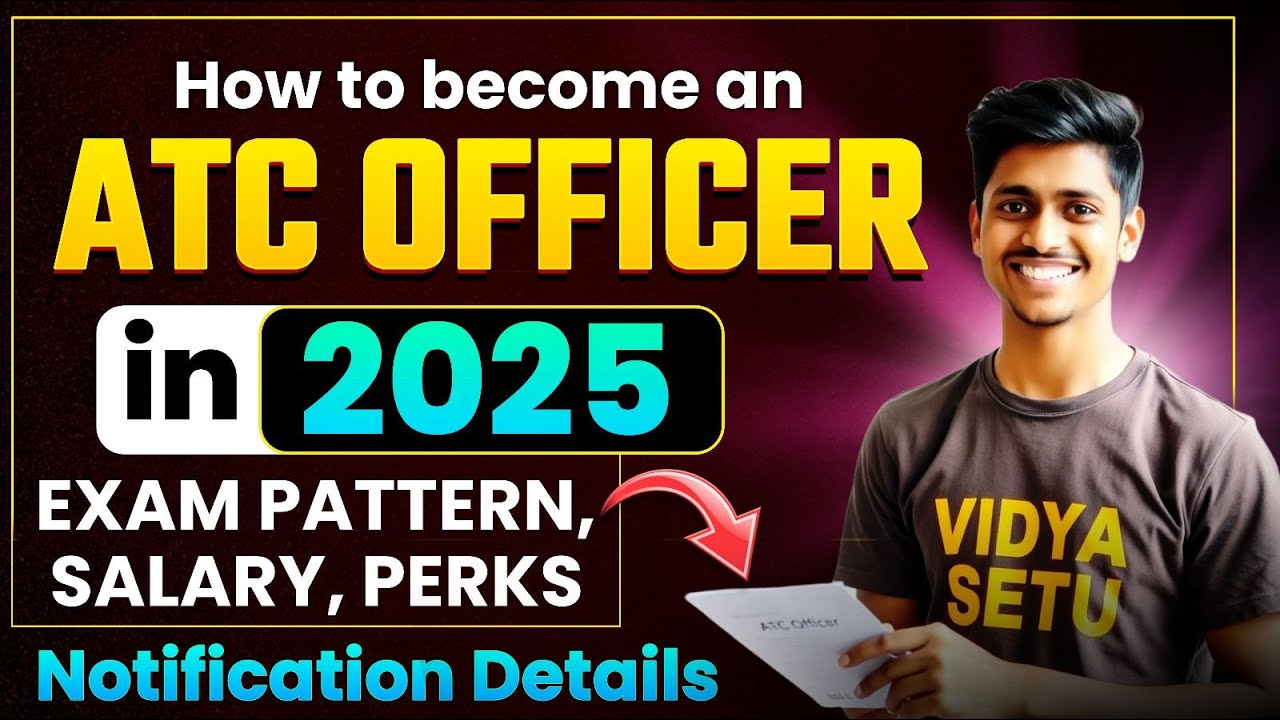 How to become an ATC officer ✈️ | #aaiatc2025