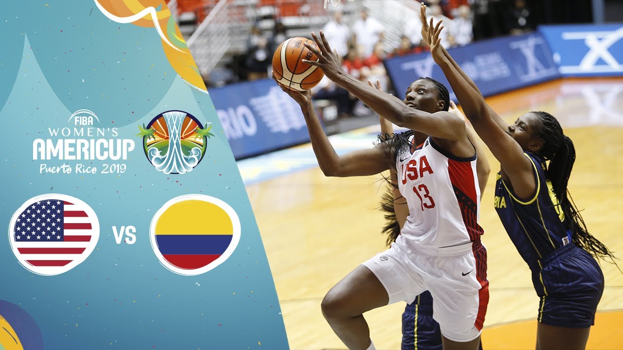 USA v Colombia - Full Game - FIBA Women's AmeriCup 2019
