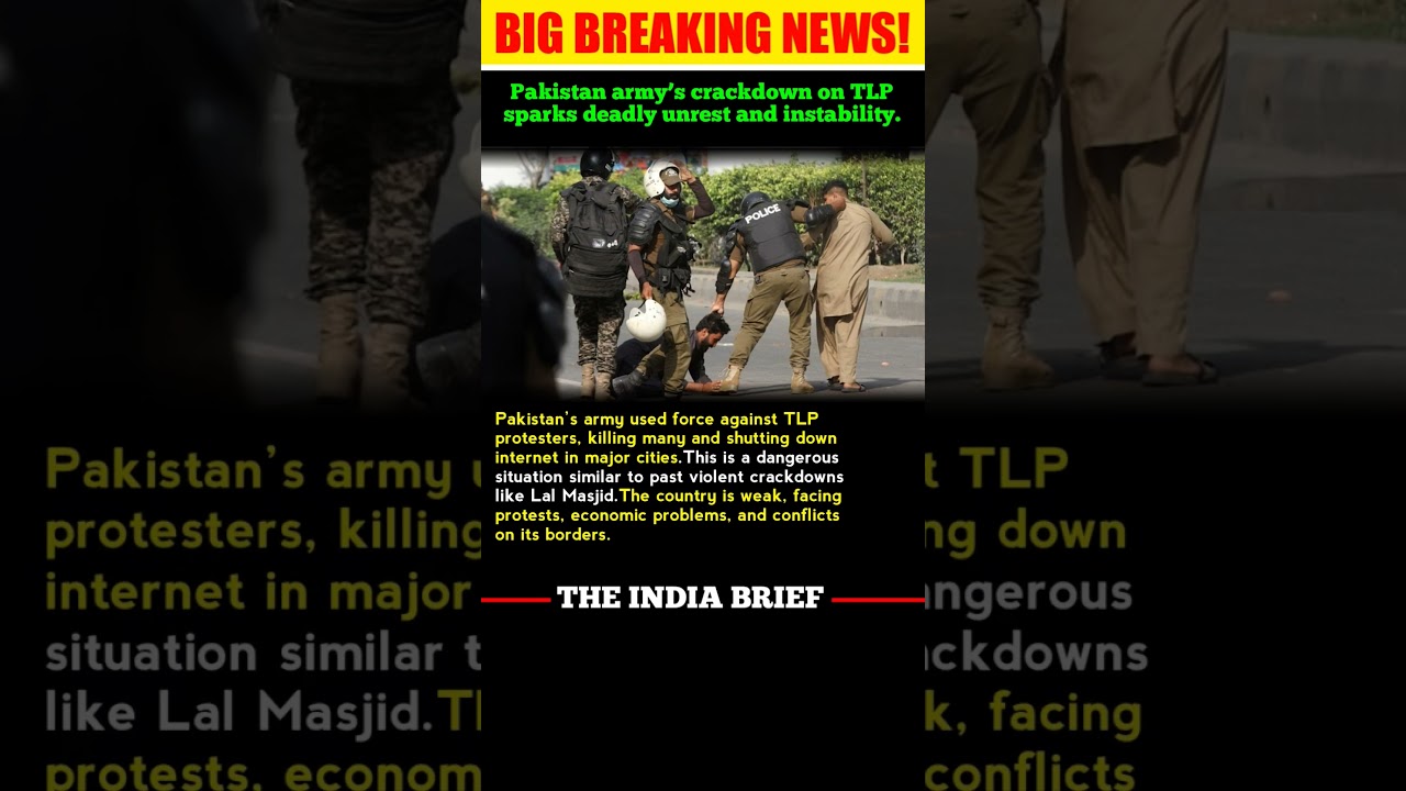 Pakistan Army Crackdown on TLP Turns Deadly 🇵🇰💥 Internet Shutdown & Unrest Nationwide | #Crisis