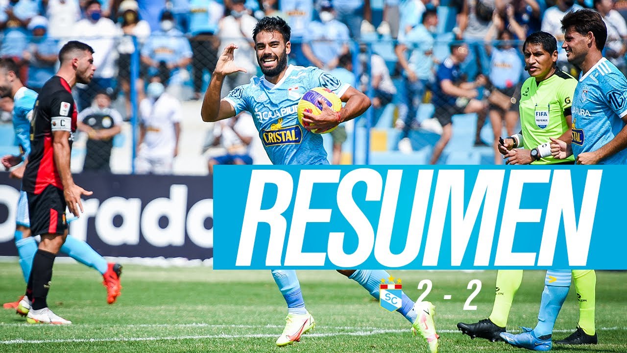 Sporting Cristal 2 -2 FBC Melgar (#Liga1Betsson 2022) | Cristal TV