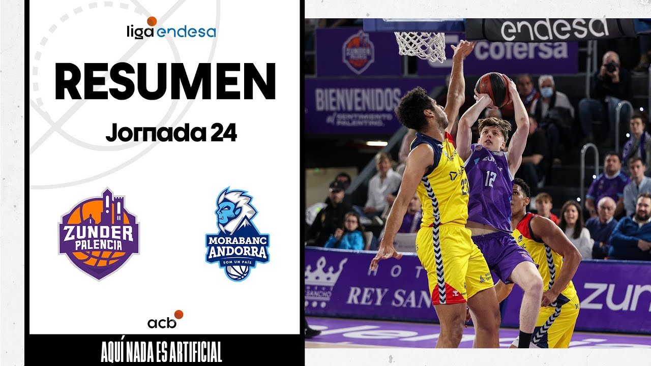 Zunder Palencia - MoraBanc Andorra (77-70) RESUMEN | Liga Endesa 2023-24