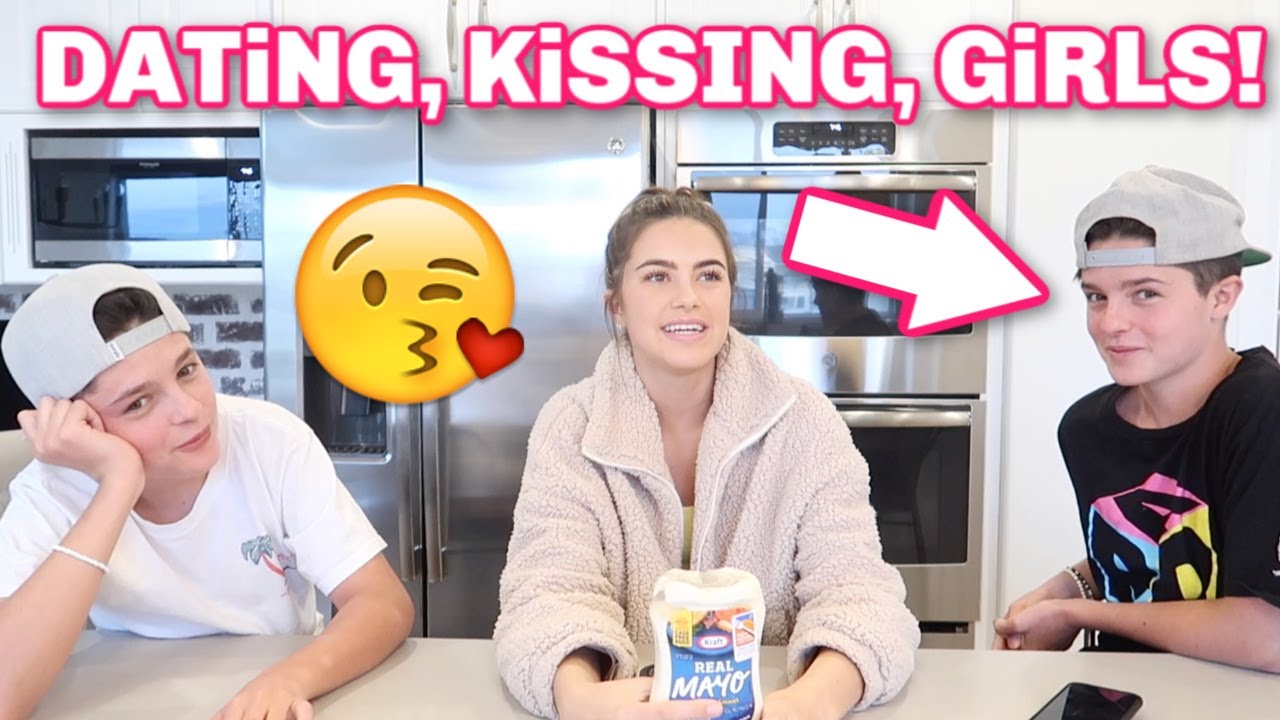 ASKING OUR SISTER FOR DATING ADVICE, FIRST KISS AND TEEN THINGS