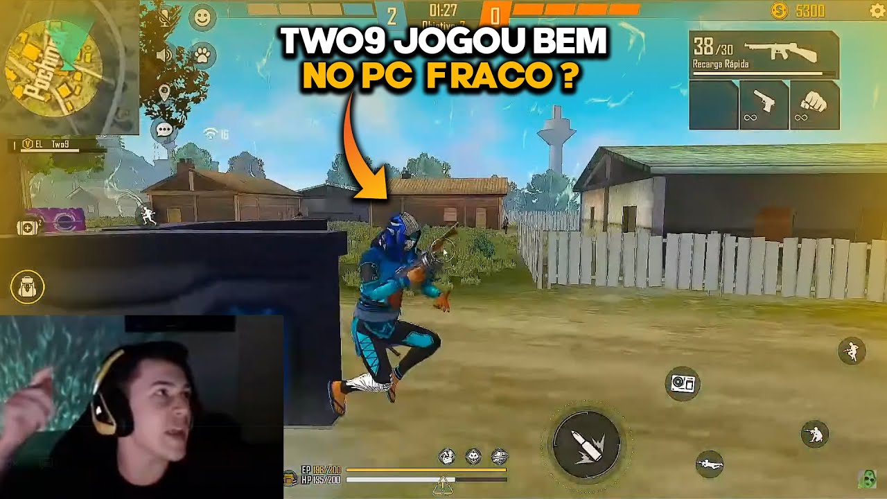 TWO9 JOGOU EM PC FRACO E MOSTROU QUE NÃO PRECISA DE PC BOM PRA AMASSAR!