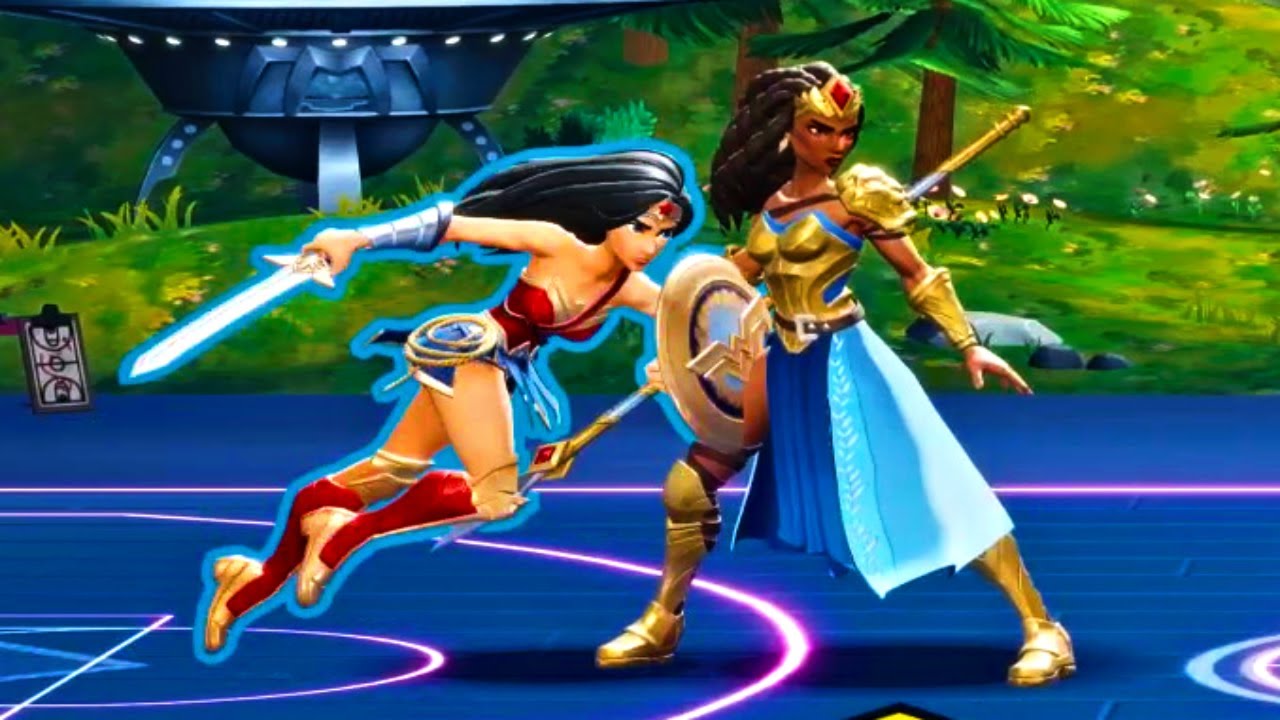 MultiVersus - Nubia and Wonder Woman Unique Interactions HD