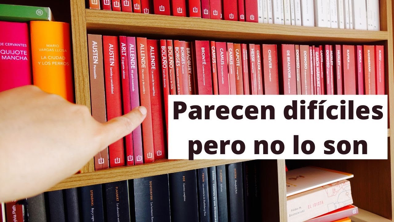 Libros que parecen complejos pero son muy amigables con el lector
