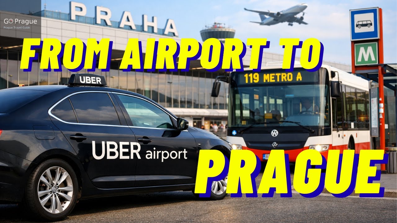 How to Get from Prague Airport to the City Center (Uber, Bolt or Bus?) #4