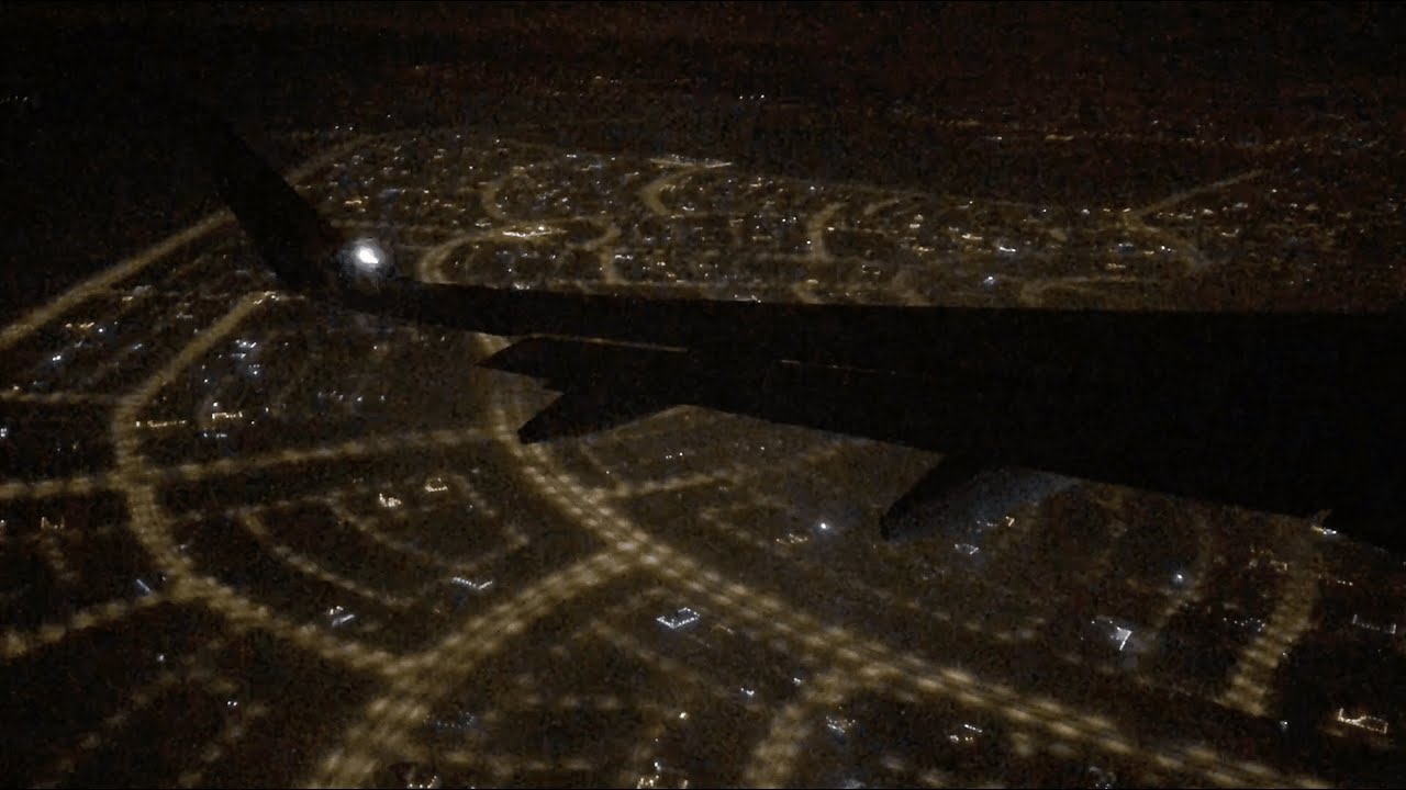 Gulf Air Airbus A320neo Foggy Approach and Landing in Abu Dhabi