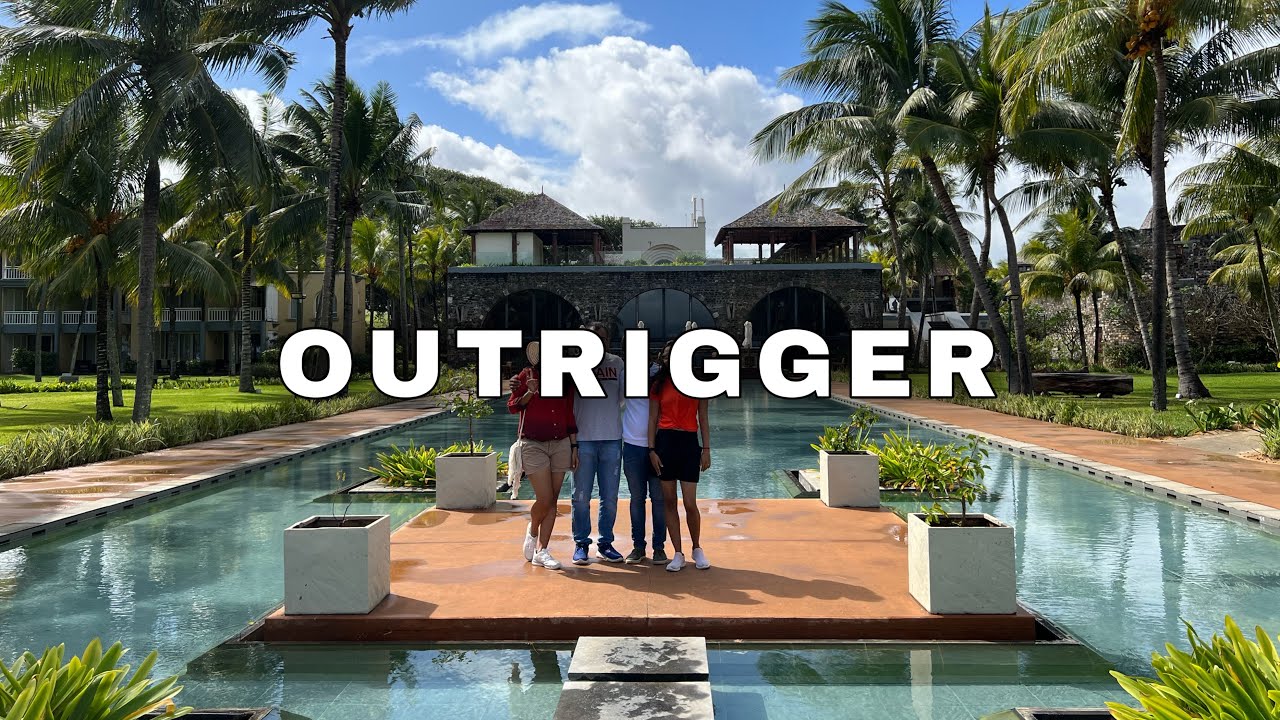 Outrigger 5 star beach resort Room tour Mauritius