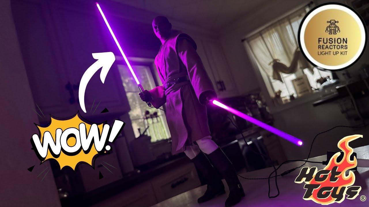 Hot Toys Lightsaber USB UPGRADE!