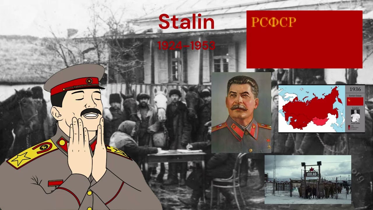 The history of Russia be like