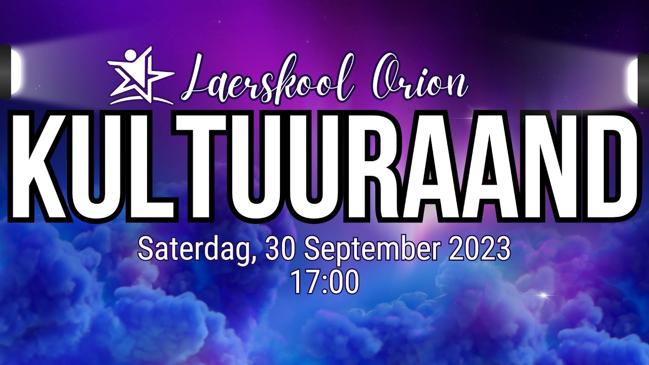 Laerskool Orion Kultuuraand 2023