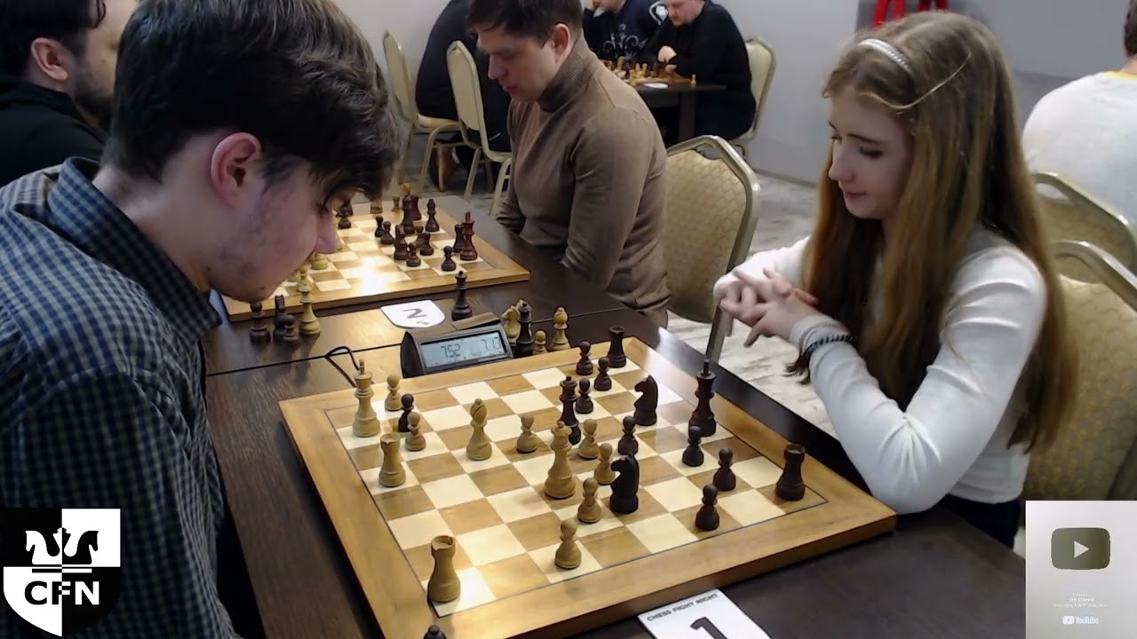 An incredible puzzle for white.Fedorenko I. (1577) vs Ukrainskaya I. (1398). Chess Fight Night Rapid