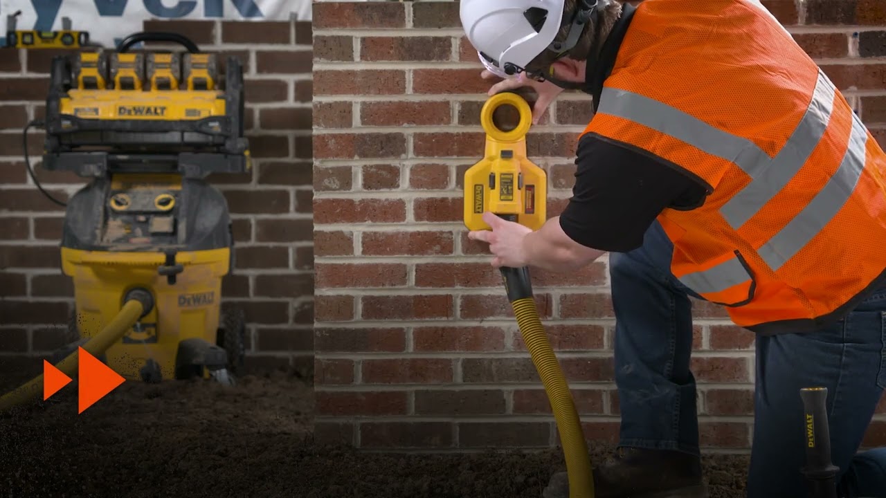 Video de instrucciones del juego de brocas huecas, de centro seco, DEWALT POWERSHIFT&trade;