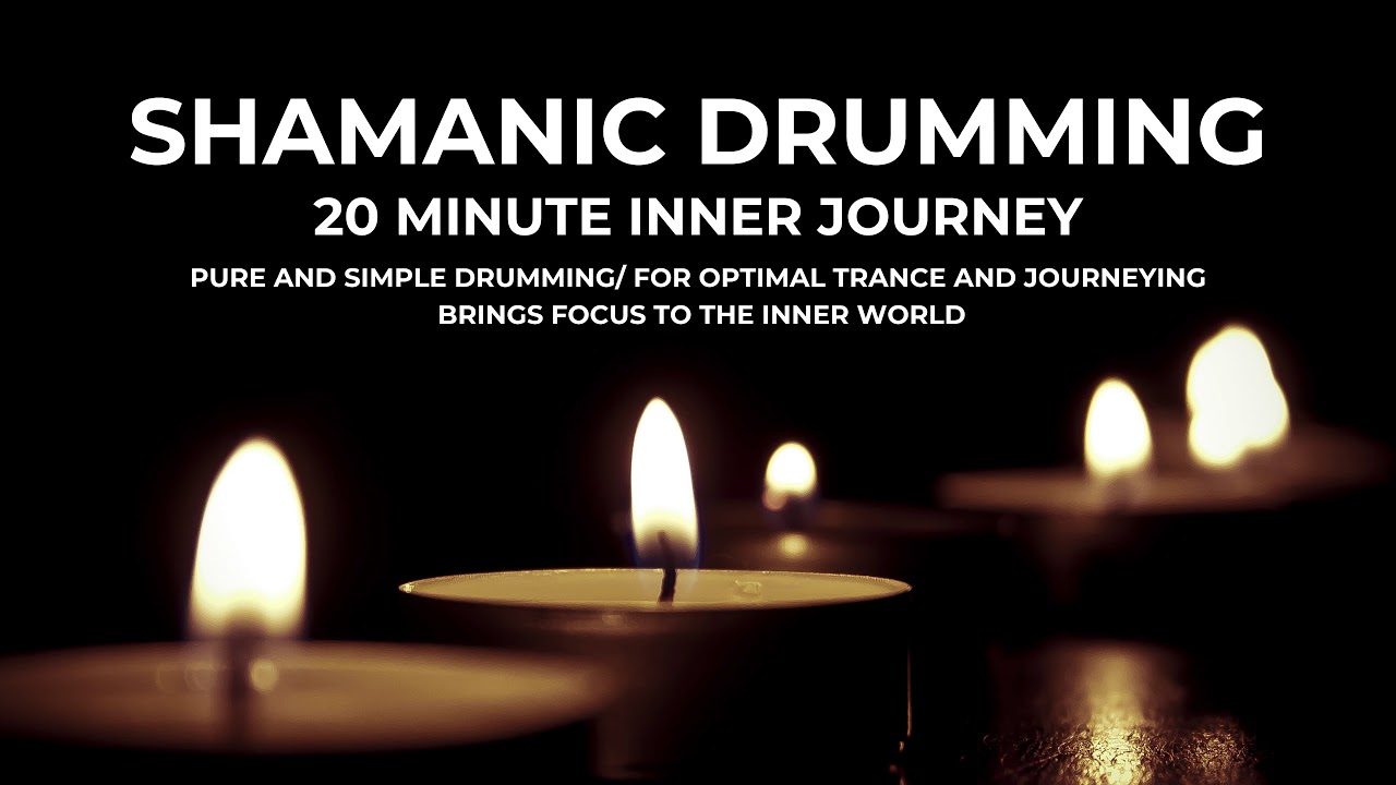 Shamanic Drumming/ 20 Minute Journey/ With Callback/ Plain Drums for DEEP TRANCE