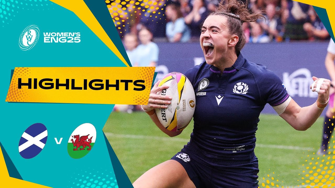 Scotland put on masterclass 🤯 | Scotland vs Wales | Rugby World Cup 2025 | Highlights