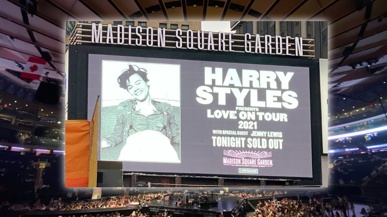 Harry Styles Live At Madison Square Garden | October 3 2021 | MSG Tour
