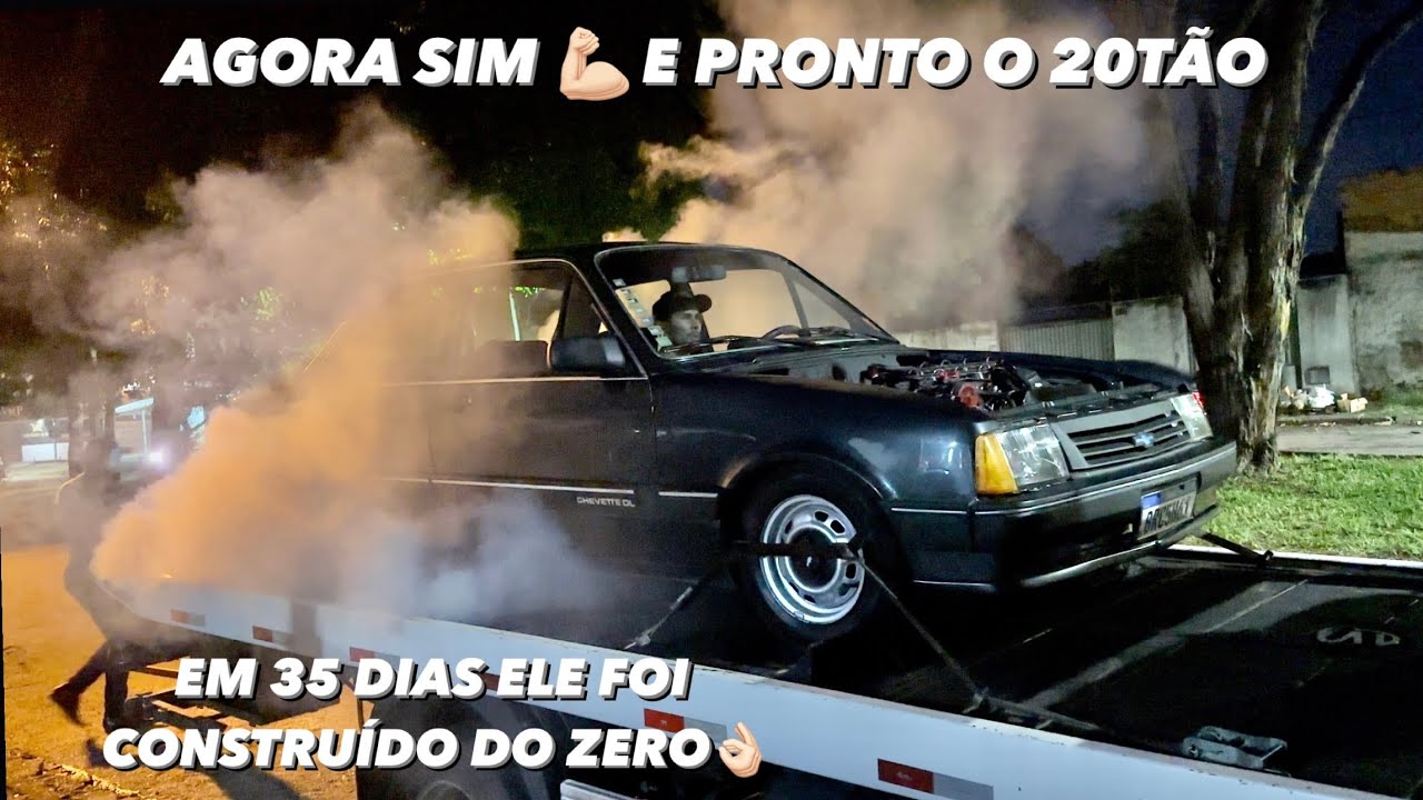 CHEVETTE 20V TURBO NO DINAMÔMETRO FICOU MUITO FORTE 💪🏻 NOVELA DE HOMEM