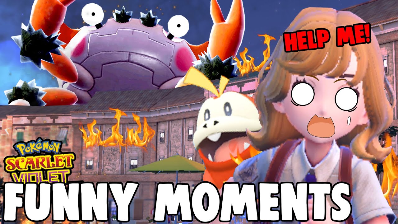 ARE TITANS MEANT TO DO THIS?! (Pokemon Scarlet Violet Funny Moments)