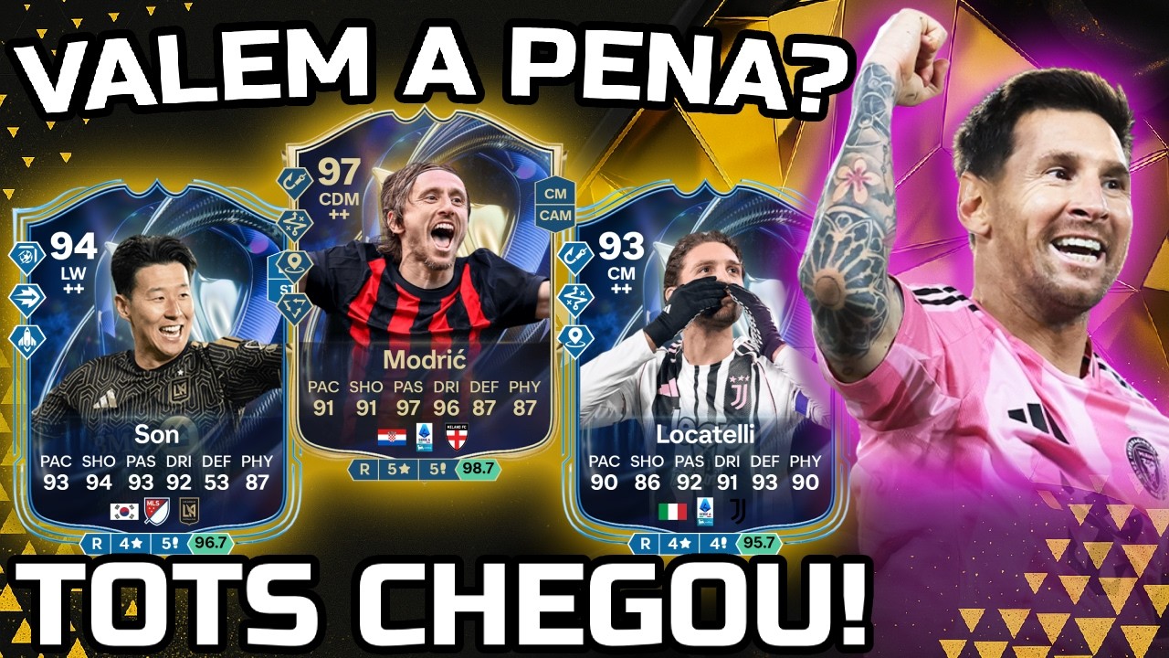 EA FC 26 - Son e Locatelli Valem a Pena? Analise Jogadores TOTS Serie A, MLS, ROTW, Eredivise no UT