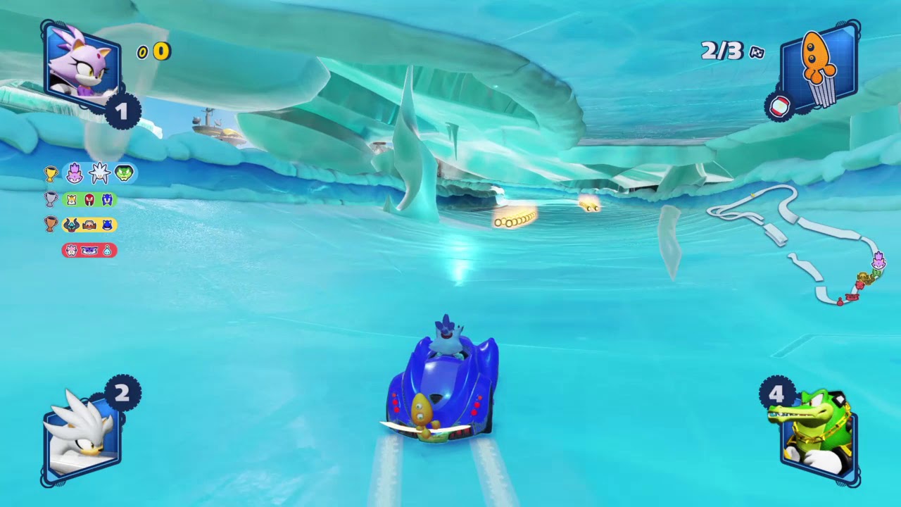 Team Sonic Racing - Ice Mountain