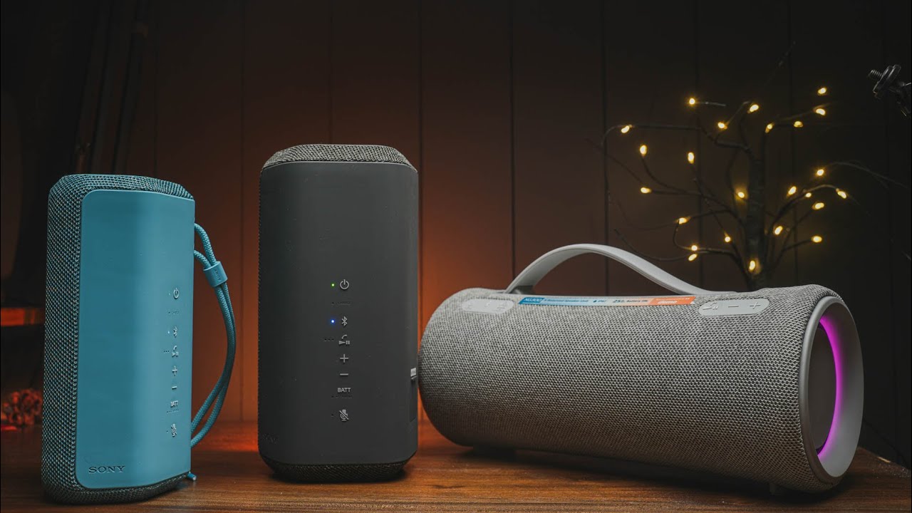 Sony 2022 Lineup Speaker | SONY SRS XE200 ,  XE300 &  XG300 Portable Speaker