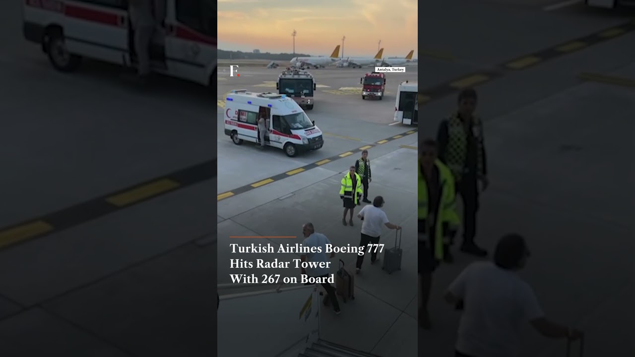 Turkish Airlines Boeing 777 Hits Radar Tower With 267 on Board | Firstpost News | N18G