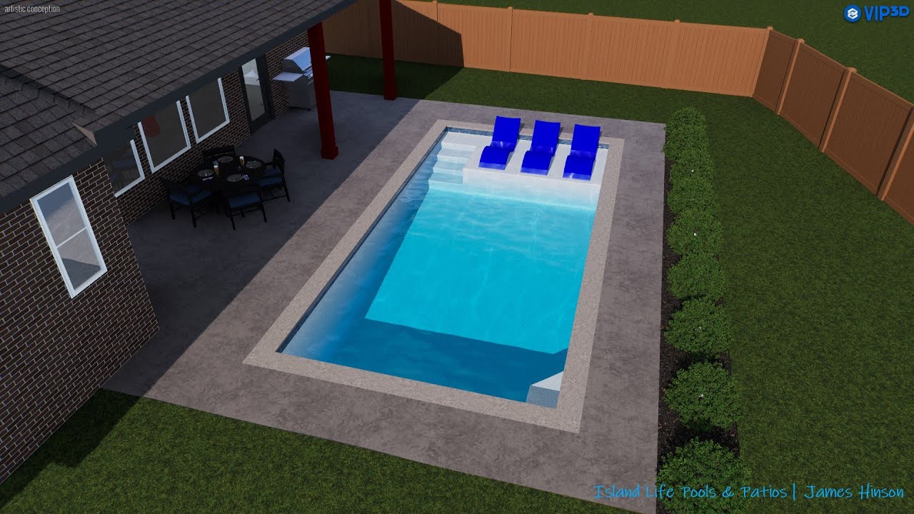 The Schaefer Family - Island Life Pools & Patios - James Hinson